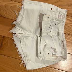 White shorts by Blank NYC